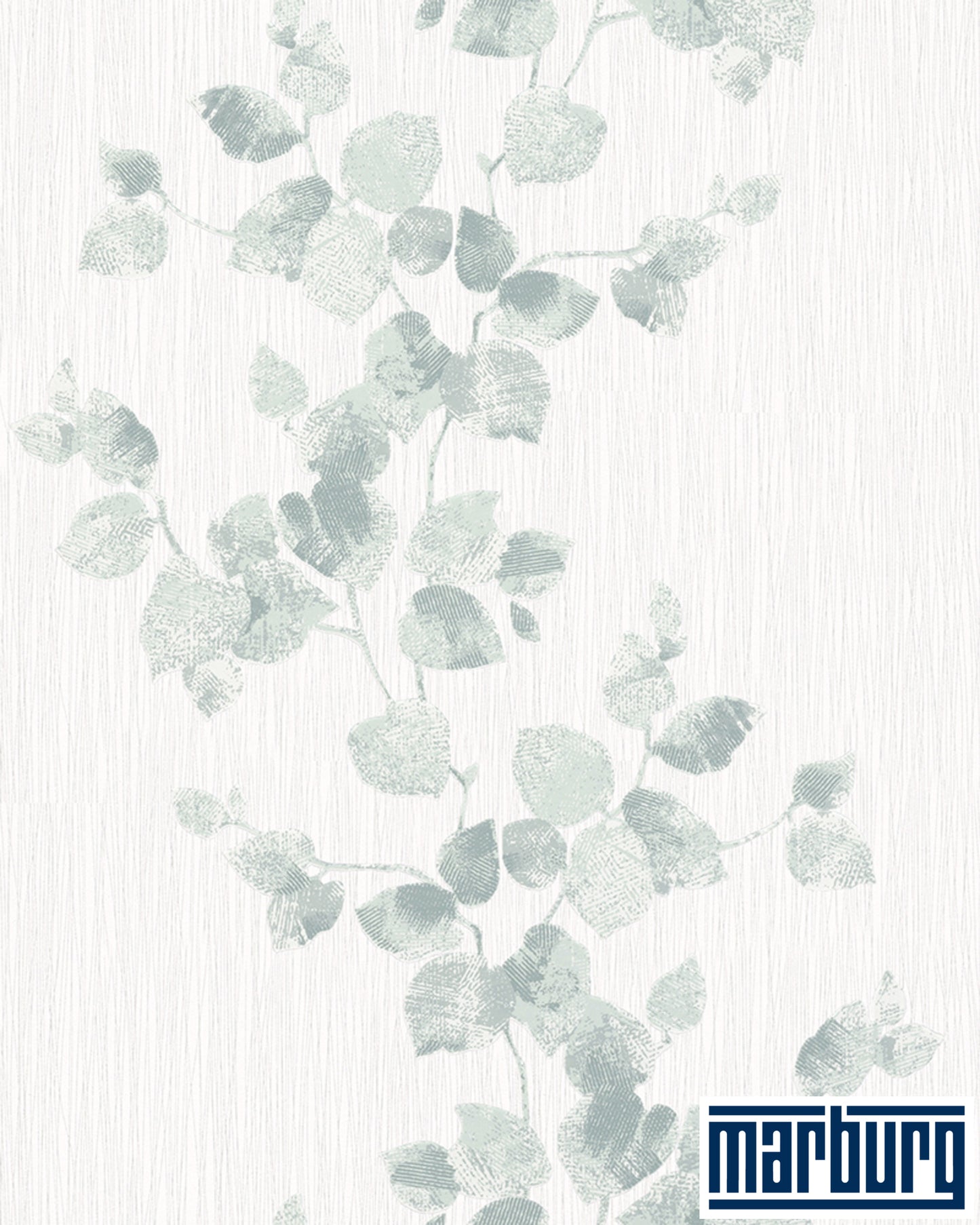 Tapete 6734-20 (81957) Novamur weiß grün mit Ranke