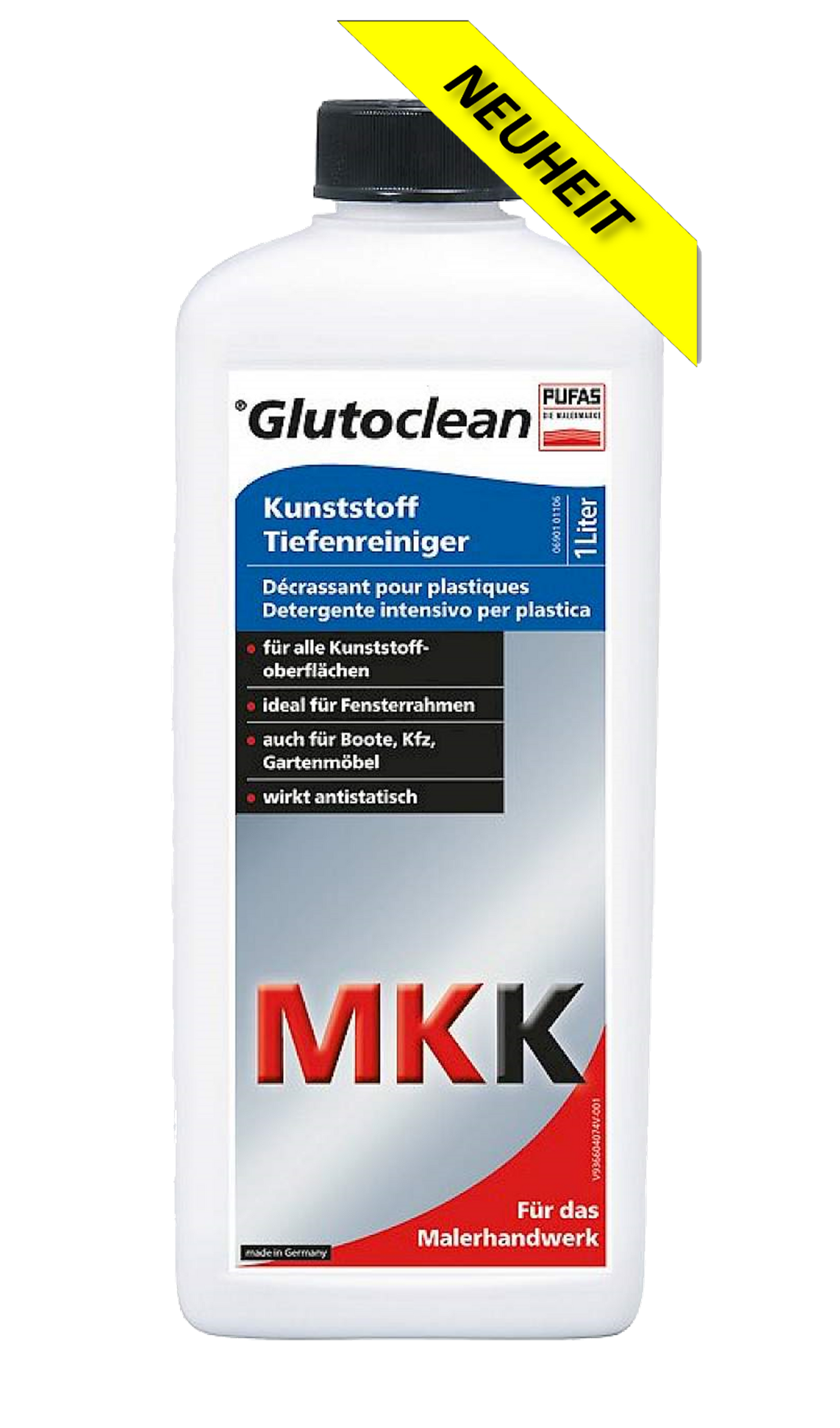 Glutoclean Kunststoff Tiefenreiniger MKK 1l