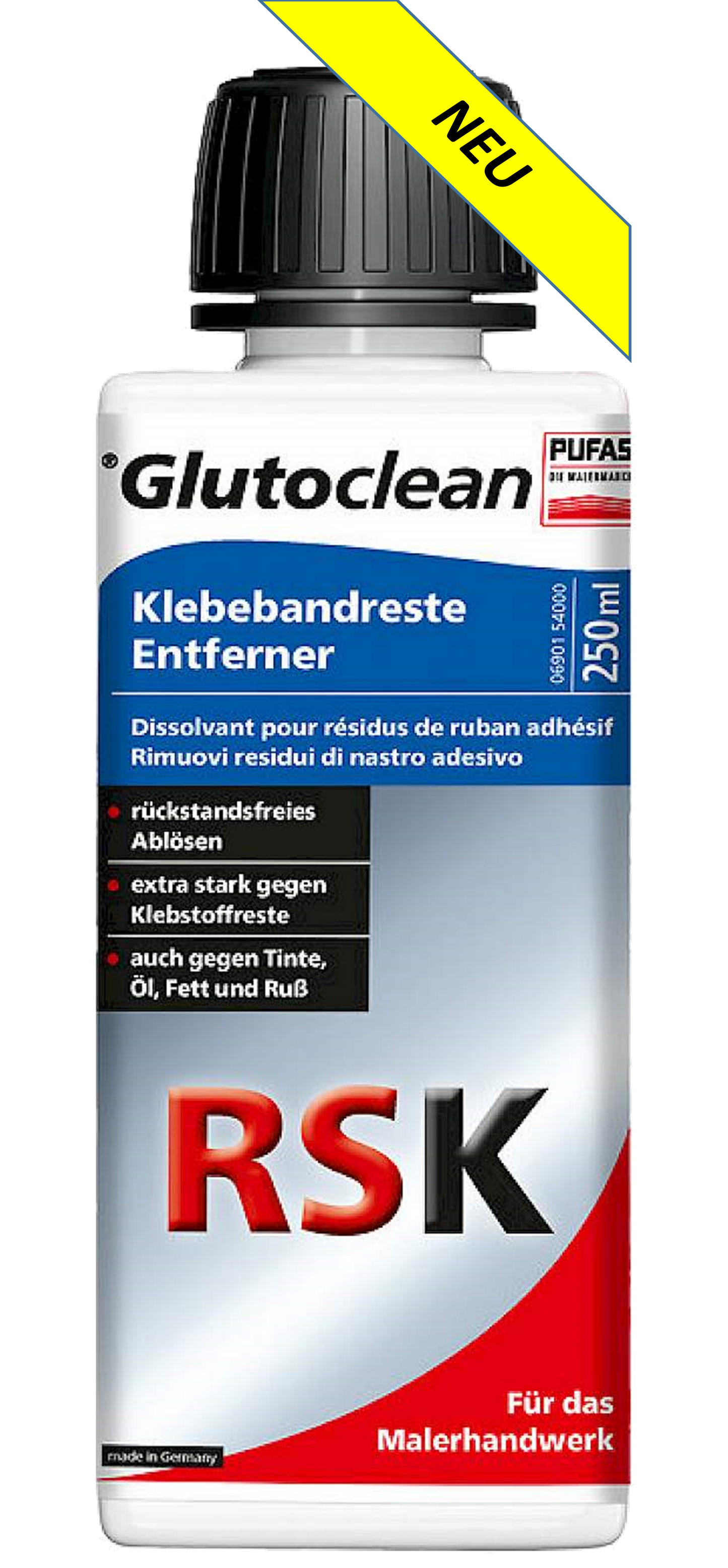 Glutoclean Klebebandreste-Entferner RSK 250 ml