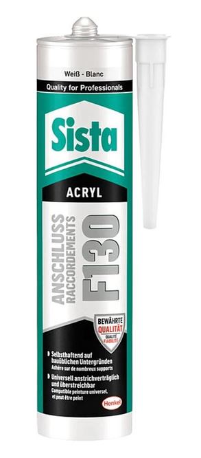 Sista Anschluss F 130 weiß 300ml