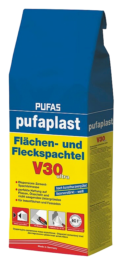 pufaplast Flächen- und Fleckspachtel V30 ultra 5kg