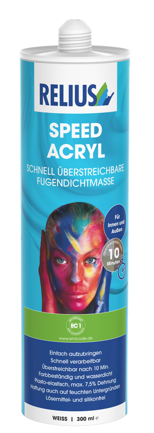 Relius Speed Acryl weiß 300 ml