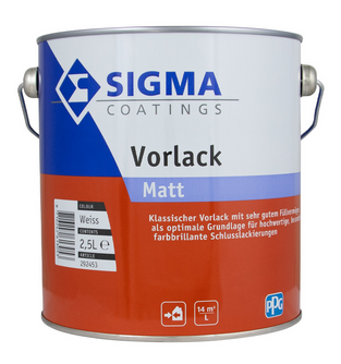 Sigma Vorlack matt